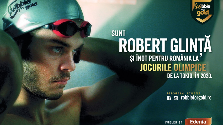 Robert Glință înoată pentru România la Jocurile Olimpice de la Tokio 2020