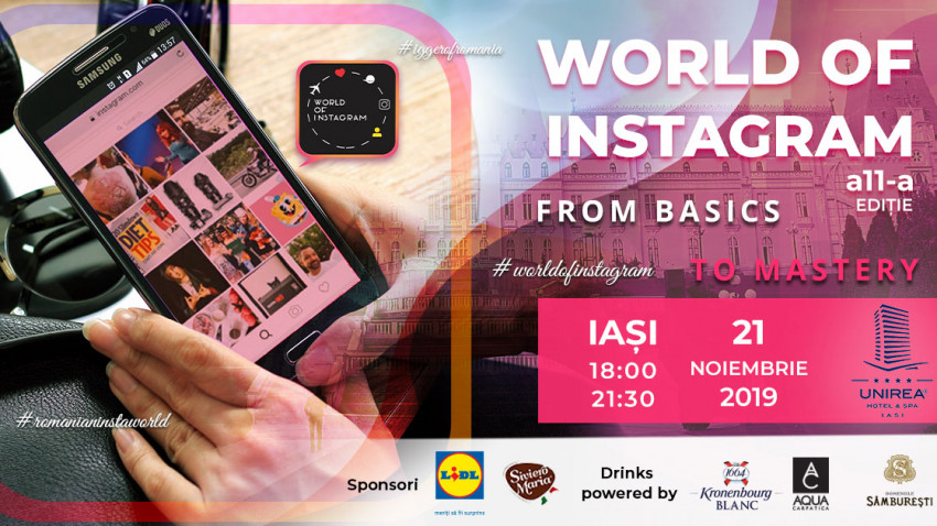 From Basics to Mastery - Conferința World of Instagram Iași