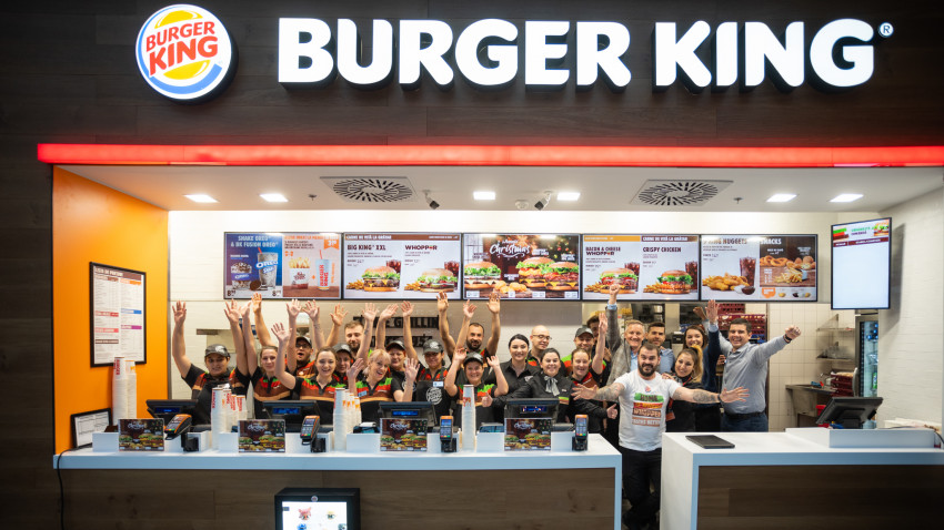 Noul Burger King din AFI Cotroceni – peste 6.000 de clienți serviți în primul weekend de la deschidere