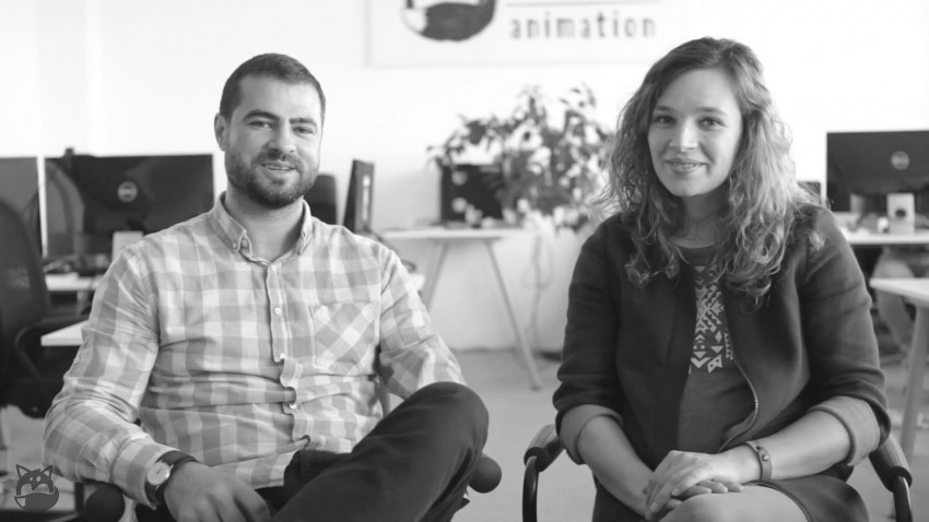 [De la prietenie la business] Octavian Chiriac și Andra Gherasim, FatFoxAnimation: E loc de mai multe proiecte de animație create de români