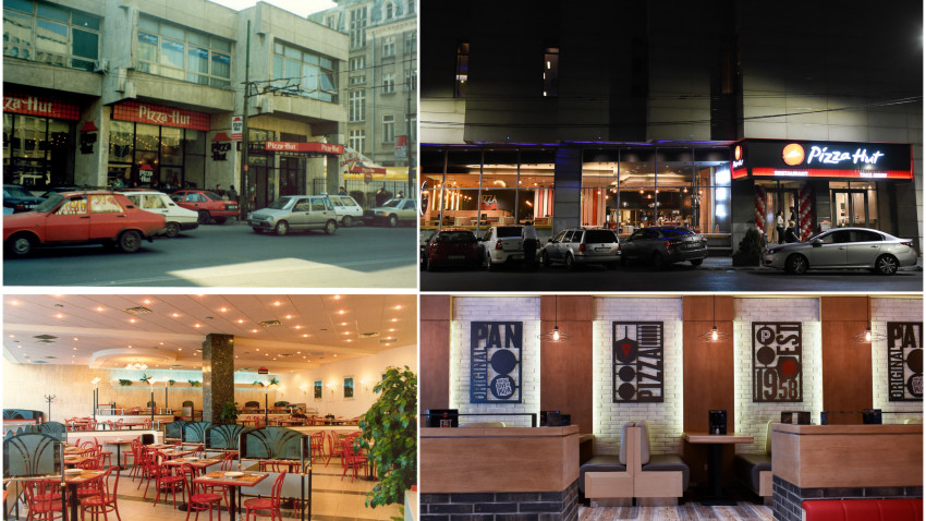 Pizza Hut aniversează 25 de ani de la deschiderea primului restaurant din România