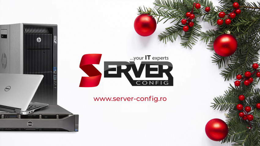 Server Config - 10 ani de activitate, celebrați cu un spot publicitar de sezon