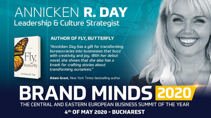 Come and see leadership & culture strategist Annicken R. Day at BRAND MINDS 2020!