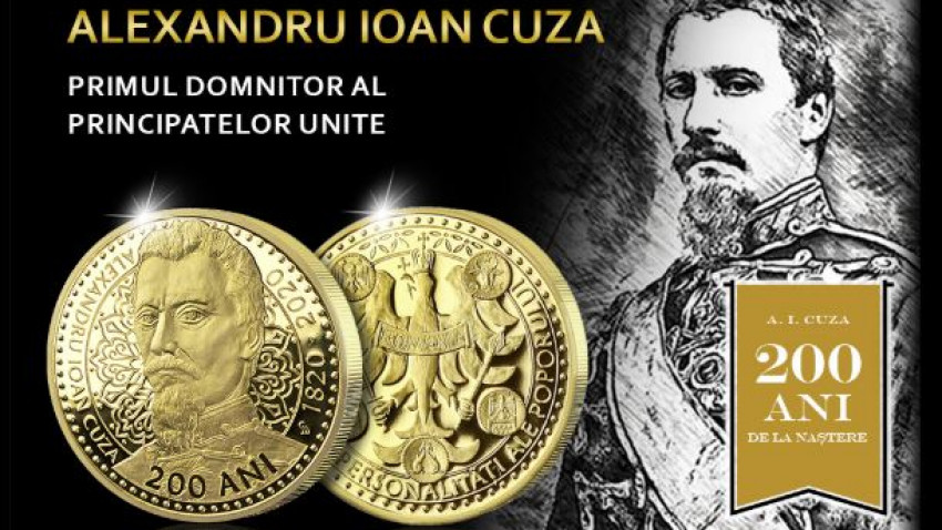 Casa de Monede lansează o medalie comemorativă dedicată lui Alexandru Ioan Cuza și anunță parteneriatul cu Proud To Be Romanian
