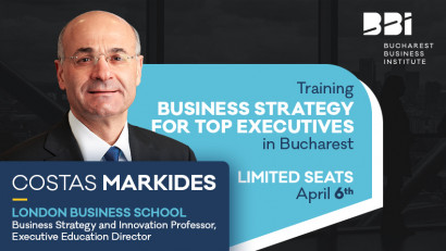 Directorul Departamentului de EXECUTIVE EDUCATION de la LONDON BUSINESS SCHOOL vine la BUCURESTI