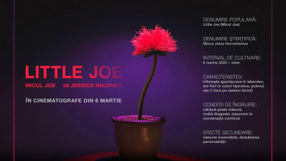 C&acirc;știgă floarea-recuzită din filmul Little Joe premiat la Cannes din 6 martie &icirc;n cinematografe&nbsp;