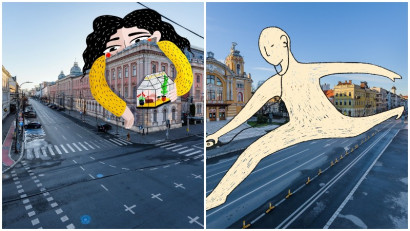 Ilustratorii animă orașele goale