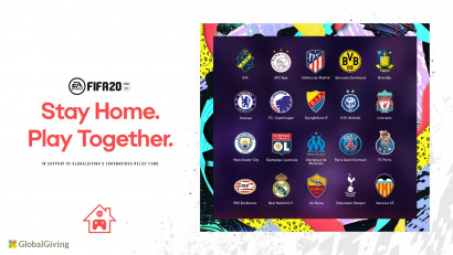 Electronic Arts și FIFA organizează Cupa &bdquo;EA SPORTS&trade; FIFA 20 Stay and Play&rdquo; pentru a reuni comunitatea fotbalistică prin inițiativa &quot;Stay Home, Play Together&quot;