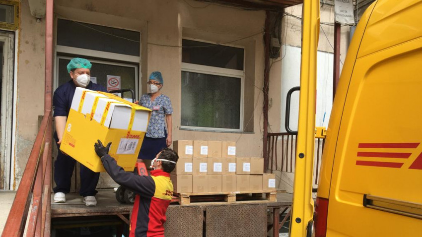 DHL Express Romania a livrat echipamente medicale esențiale în combaterea COVID -19 pentru 20 de spitale din România