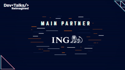 ING Bank Rom&acirc;nia &ndash; Main Partner &icirc;n cadrul DevTalks Reimagined, cel mai mare eveniment online dedicat profesioniștilor IT&amp;C din Rom&acirc;nia