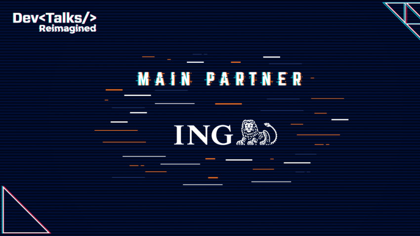 ING Bank România – Main Partner în cadrul DevTalks Reimagined, cel mai mare eveniment online dedicat profesioniștilor IT&C din România