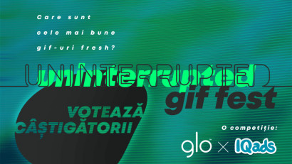 Finala Uninterrupted GIF Festival by glo este pe Instagram. Alege cele mai bune fresh gif-uri din țară
