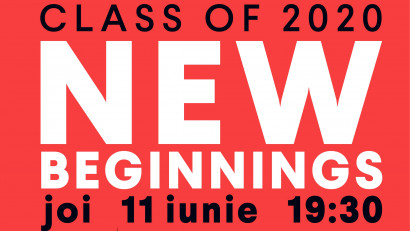 Școala ADC*RO: Class of 2020 &amp; New Beginnings
