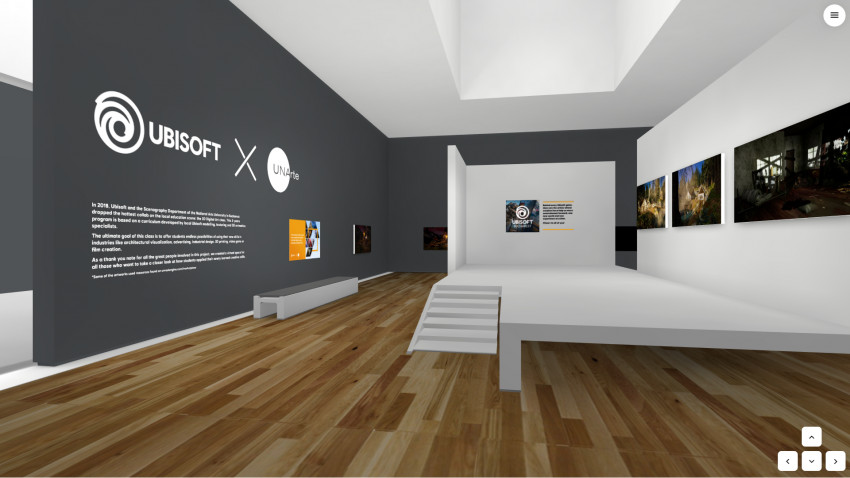 Ubisoft și UNArte îmbină arta și tehnologia într-o galerie virtuală