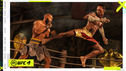 EA Sports UFC 4 a fost dezvăluit oficial sămbătă. Pe coperta jocului vor figura Israel Adesanya, campionul UFC la categoria mijlocie, și Jorce Masvidal, aspirantul la categoria semimijlocie UFC