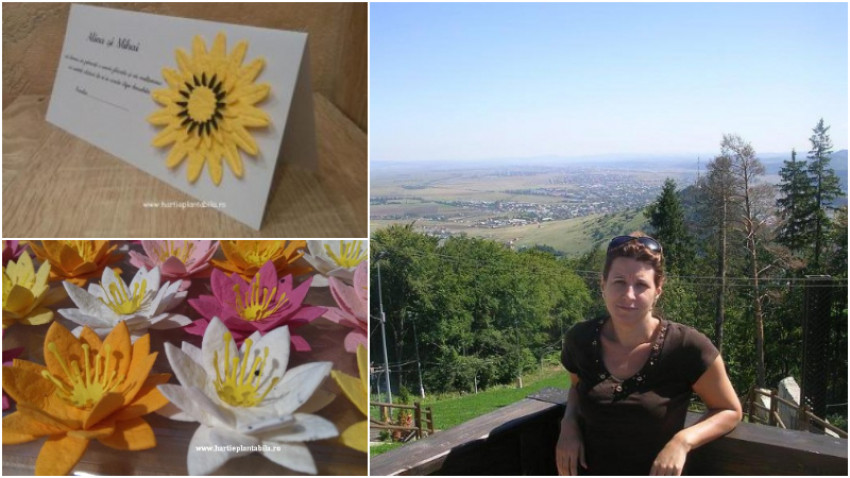 Petronela Prunianu: Fiecare bucățică de hârtie plantabilă conține o întreagă grădină