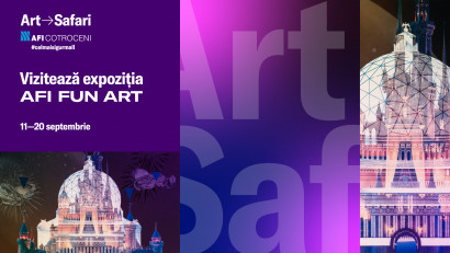 Expoziție unică &icirc;n cel mai mare mall din București - Satelitul ART SAFARI deschis vizitatorilor la AFI Cotroceni