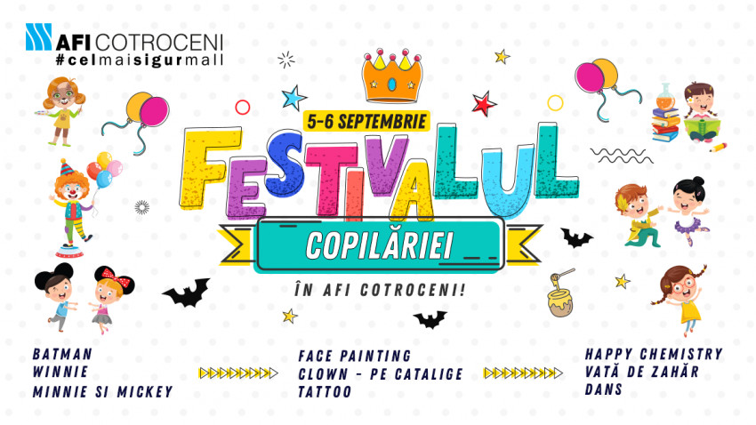 Tonul distracției se dă la AFI Cotroceni