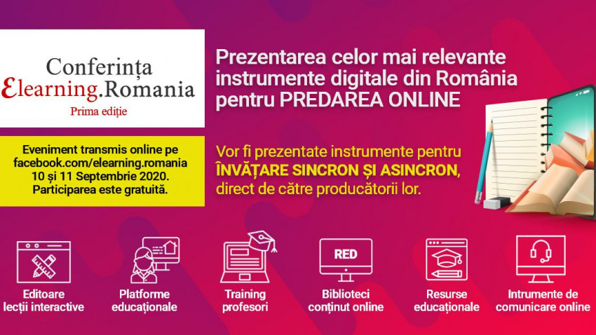 Ascendia anunță conferința eLearning România, prin care prezintă profesorilor soluțiile digitale pentru educația online