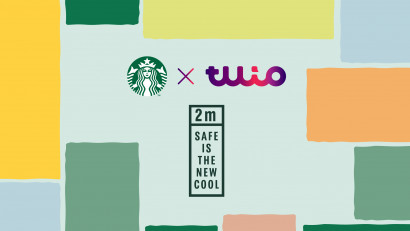 Tuio și Starbucks reinventează cei 2 metri de distanțare socială, &icirc;n prima campanie națională realizată &icirc;mpreună
