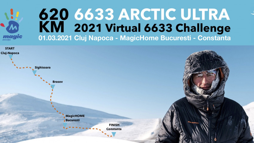 Vlad aleargă 620 km, la 6633 Arctic Ultra 2021