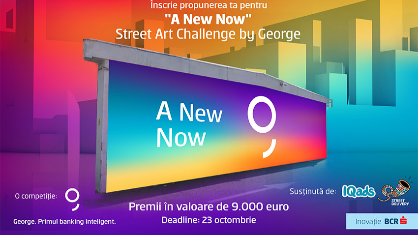 Imagineaza-ti Noul Oras la "A New Now" Street Art Challenge by George