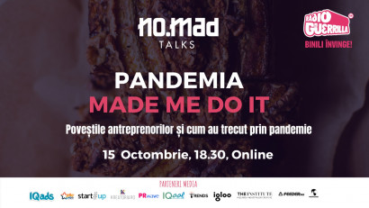 Pandemia Made Me Do It 2.0 &ndash; povești de la antreprenorii rom&acirc;ni care și-au continuat business-urile c&acirc;nd lumea s-a oprit