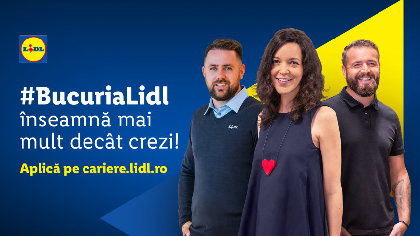 Lidl lansează o nouă campanie de brand de angajator