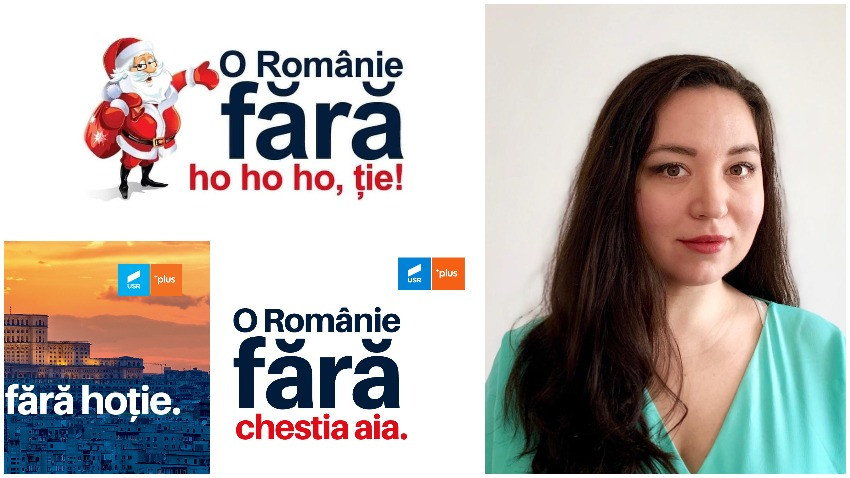 Alexandra Jeles, USR: A fost o decizie dificilă să alegem sloganul ”O Românie fără hoție”, mulți experți ne-au spus că alegerile se câștigă cu mesaje pozitive