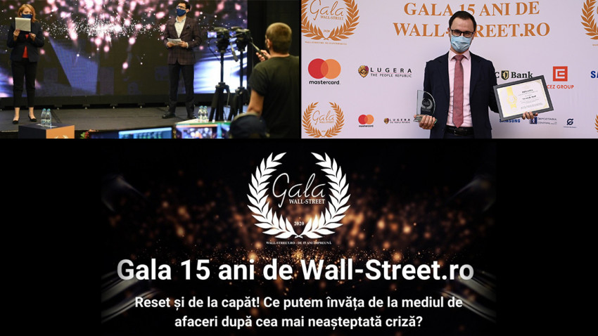Veranda Mall, premiu la Gala 15 ani de Wall-Street.ro