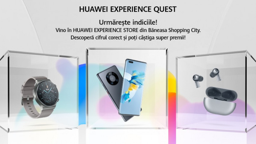 Huawei Experience Quest: o campanie dedicată tuturor consumatorilor cu premii atractive de sărbători