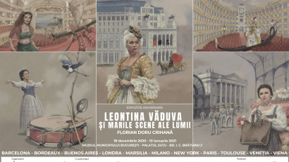 Leontina Văduva și marile scene ale lumii. Operă ilustrată după un libret de Florian Doru Crihană