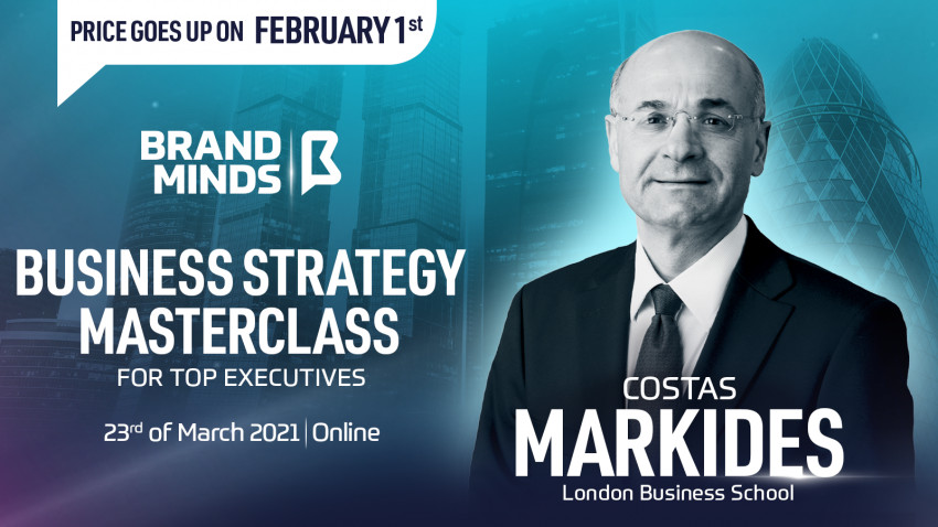 Set your business up for success in 2021 with BRAND MINDS Business Strategy for Top Executives Masterclass!