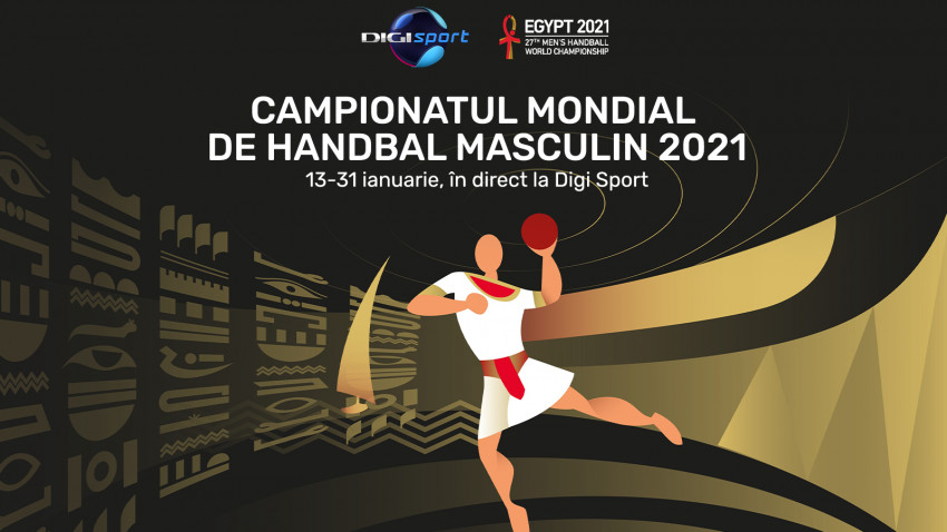 Regalul handbalistic continuă la Digi Sport: Campionatul Mondial de Handbal Masculin, în direct la Digi Sport