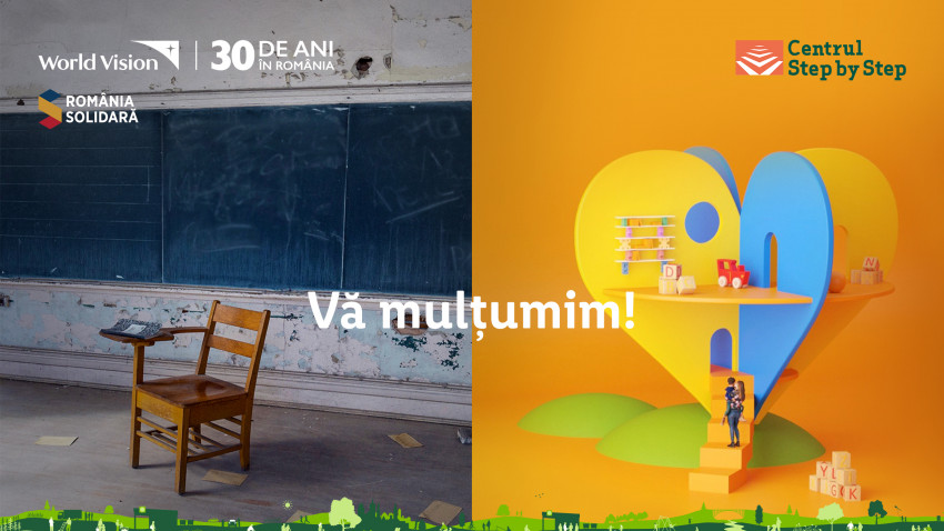 Lidl contribuie împreună cu clienții săi la modernizarea școlilor din România printr-o donație de 195.000 lei către World Vision și anunță o nouă campanie de strângere de fonduri, pentru Centrul Step by Step