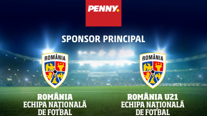 Noul sponsor principal al echipei naționale și al Rom&acirc;niei Under 21 este PENNY