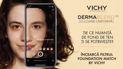 Line Agency Rom&acirc;nia deschide o lume virtuală către shoppingul modern cu noul filtru Foundation Match by Vichy