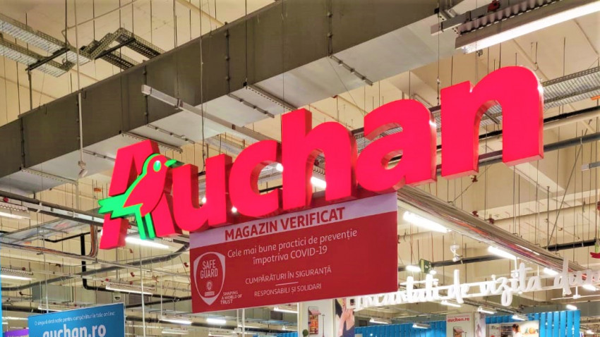 Auchan și Glovo: parteneriat pentru livrări la domiciliu în maximum 60 de minute, în 18 orașe