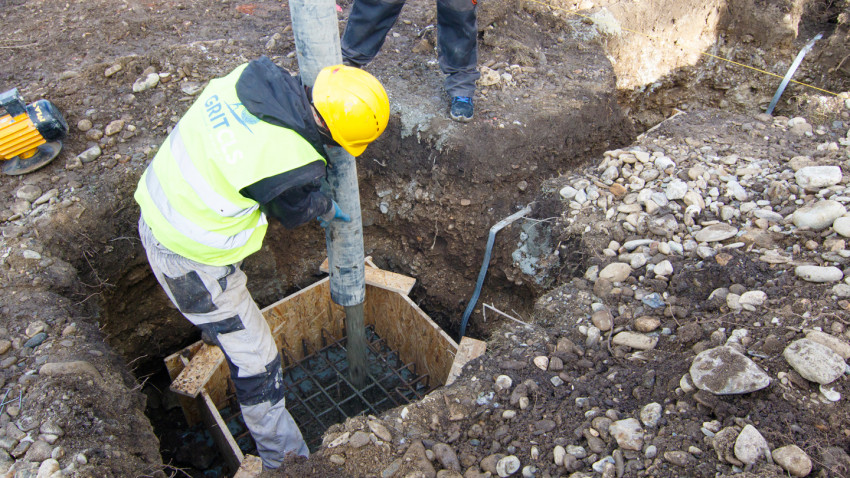 S-a turnat fundația Spitalului Modular ATI Piatra Neamț. Continuăm mobilizarea