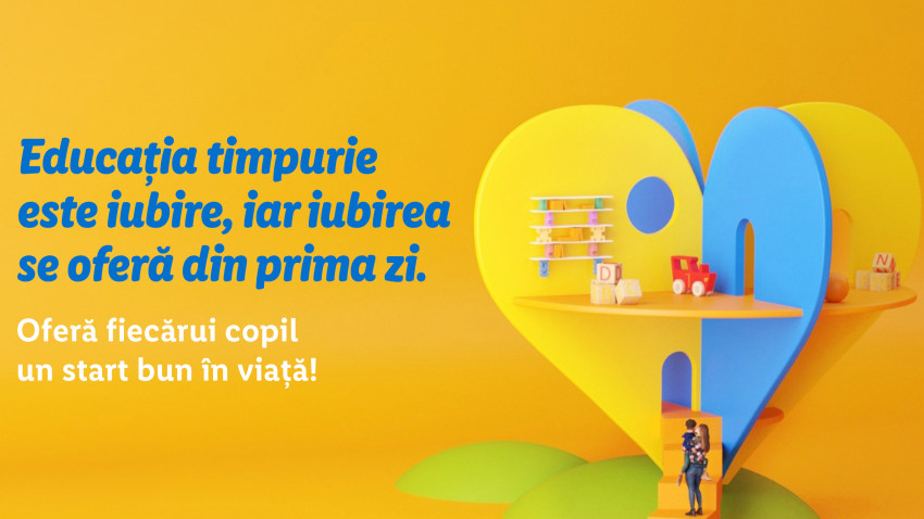 Lidl susține importanța Educației Timpurii pentru dezvoltarea sănătoasă a copiilor, printr-un parteneriat strategic cu Centrul Step by Step
