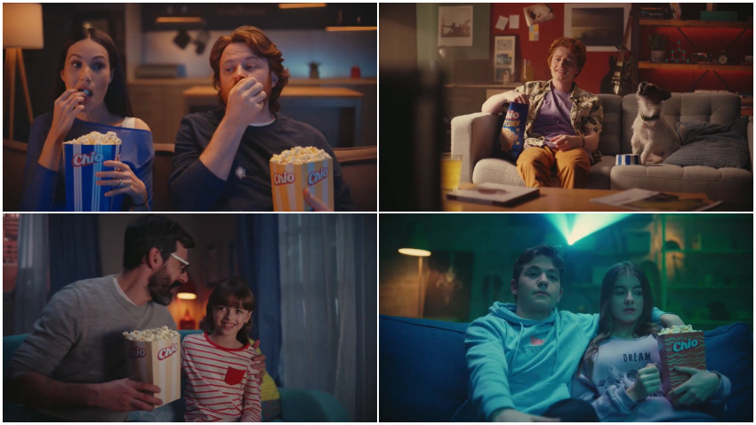 Brands & Bears ne inspira sa vedem filmele pe gustul nostru, cu cel mai nou spot Chio Popcorn