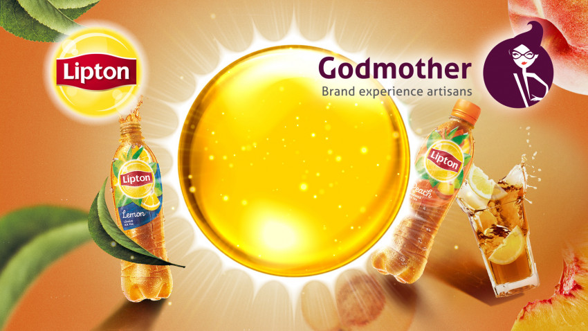 Relationship status: Lipton & Godmother. Godmother devine agenția de brand Lipton Ice Tea