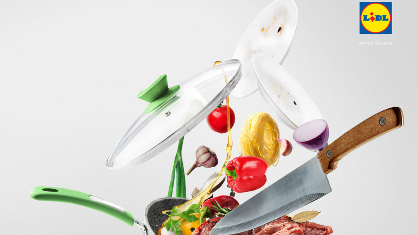 Lidl România lansează campania „Dă skip la ore de gătit”, dedicată gamei de produse tip convenience, Chef Select