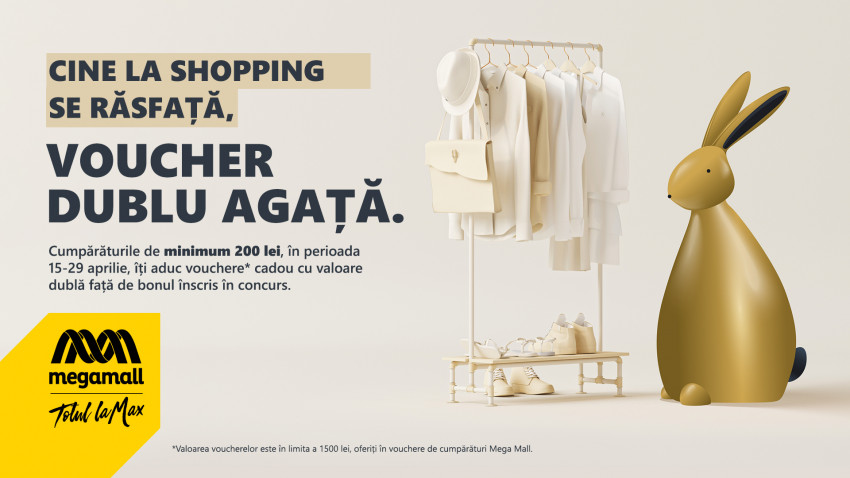 NEPI Rockcastle anunță campania de Paște, Cine la shopping se răsfață, voucher dublu agață, în 17 centre comerciale din portofoliul local