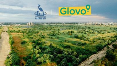 Glovo demarează un parteneriat cu Asociația Parcul Natural Văcărești și &icirc;și propune să aibă, și la nivel local, amprentă de carbon neutră