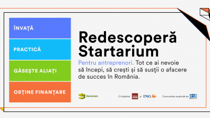 Startarium &icirc;și relansează platforma educațională și anunță noi planuri, parteneri și produse cu care va susține 100.000 de antreprenori rom&acirc;ni
