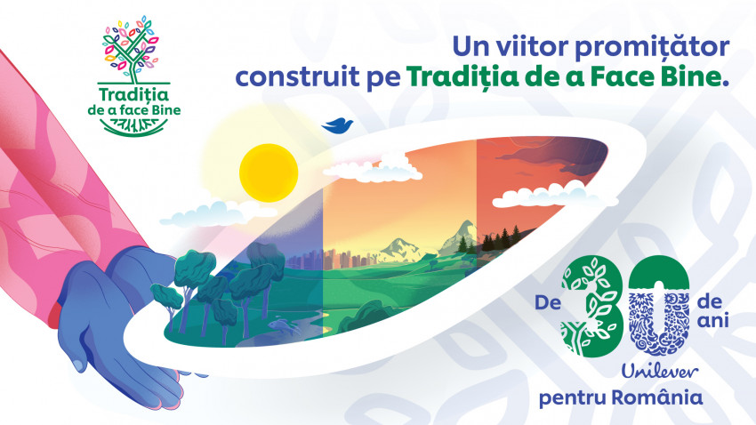 De 30 de ani Unilever sărbătorește Tradiția de a face bine în România