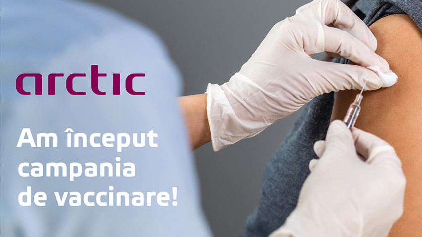 Arctic deschide centre de vaccinare în cele două fabrici ale sale, la Găești și Ulmi