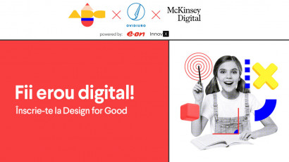 S-a lansat Design for Good, o competiție digitală care vrea să rezolve analfabetismul funcțional