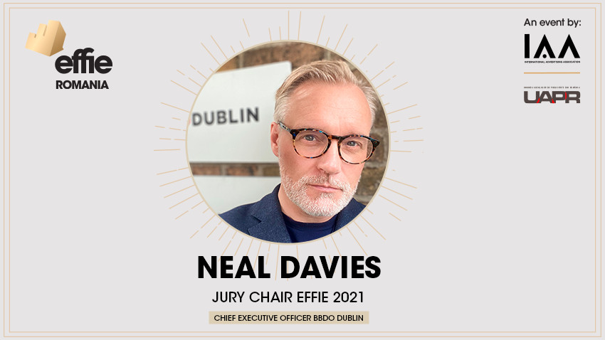 Neal Davies revine ca Jury Chair la Romanian Effie Awards 2021